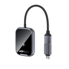 Адаптер ACEFAST QC1 CarPlay wireless adapter for car Metal Gray