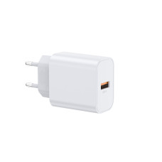 Мережевий зарядний пристрій з кабелем WIWU 2.4A Essen GaN Fast Charger Combo with A-M cable Wi-G023 A-M EU White