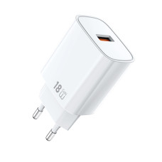 Мережевий зарядний пристрій WIWU 18W Essen GaN Fast Charger Wi-G006 EU White