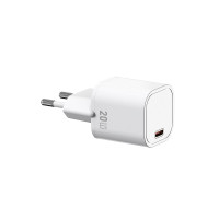 Мережевий зарядний пристрій WIWU 20W Cube GaN Fast Charger 1C Wi-G014 EU White