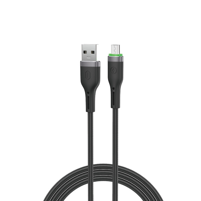 Кабель WIWU 12W OringLink Series Nylon Braided Cable Wi-C066 A-M 1M