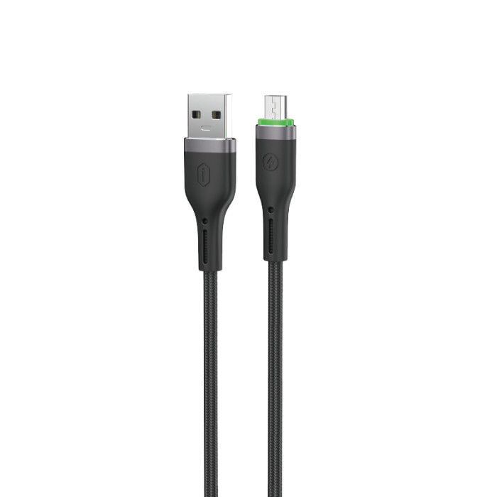 Кабель WIWU 12W OringLink Series Nylon Braided Cable Wi-C066 A-M 1M