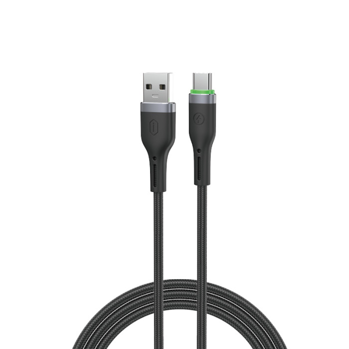 Кабель WIWU 27W OringLink Series Nylon Braided Cable Wi-C067 A-C 1M