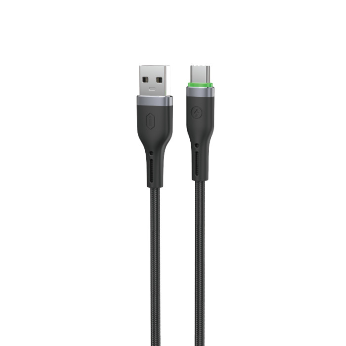 Кабель WIWU 27W OringLink Series Nylon Braided Cable Wi-C067 A-C 1M