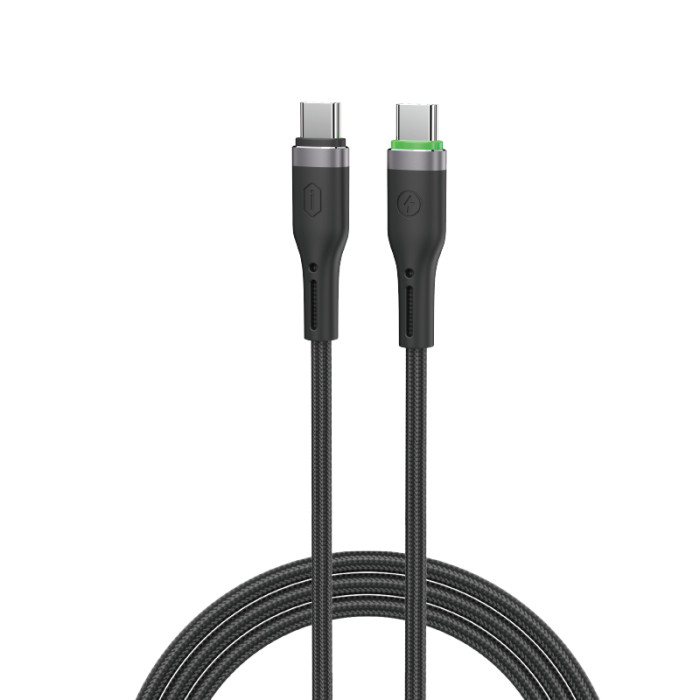 Кабель WIWU 60W OringLink Series Nylon Braided Cable Wi-C069 C-C 1M
