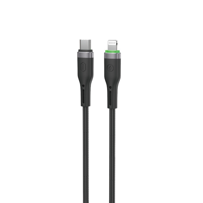 Кабель WIWU 27W OringLink Series Nylon Braided Cable Wi-C070 C-L 1M