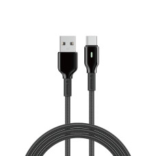 Кабель WIWU 27W Duralink Series Nylon Braided Cable Wi-C073 A-C 1M