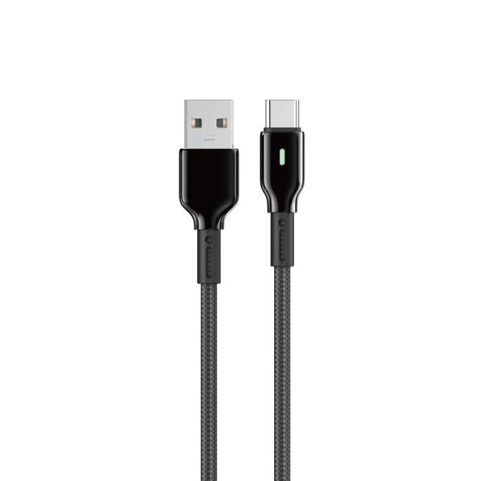 Кабель WIWU 27W Duralink Series Nylon Braided Cable Wi-C073 A-C 1M