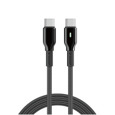 Кабель WIWU 60W Duralink Series Nylon Braided Cable 
Wi-C075 C-C 1M