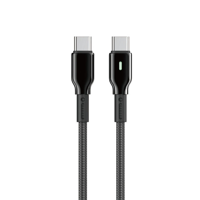 Кабель WIWU 60W Duralink Series Nylon Braided Cable Wi-C075 C-C 1M