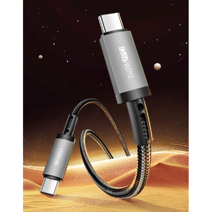 Кабель WIWU 60W Titanlink Series Charging Cable 1M Wi-C057 C-C