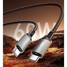 Кабель WIWU 60W Titanlink Series Charging Cable 
1M Wi-C057 C-C