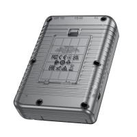 Портативна ігрова консоль HOCO GA40 250 mAh Brilliant vertical screen handheld game console Gray