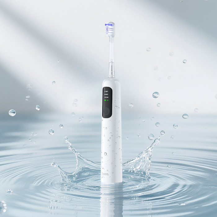Електрична зубна щітка HOCO HP64 Acoustic wave electric toothbrush White