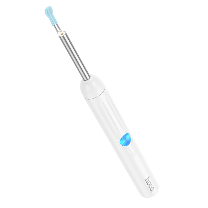Інструмент для чищення вух з камерою HOCO HP65 130 mAh Ears cleaning tool with camera White