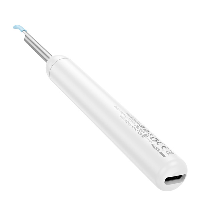 Інструмент для чищення вух з камерою HOCO HP65 130 mAh Ears cleaning tool with camera White
