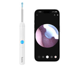 Інструмент для чищення вух з камерою HOCO HP65 130 mAh Ears cleaning tool with camera White