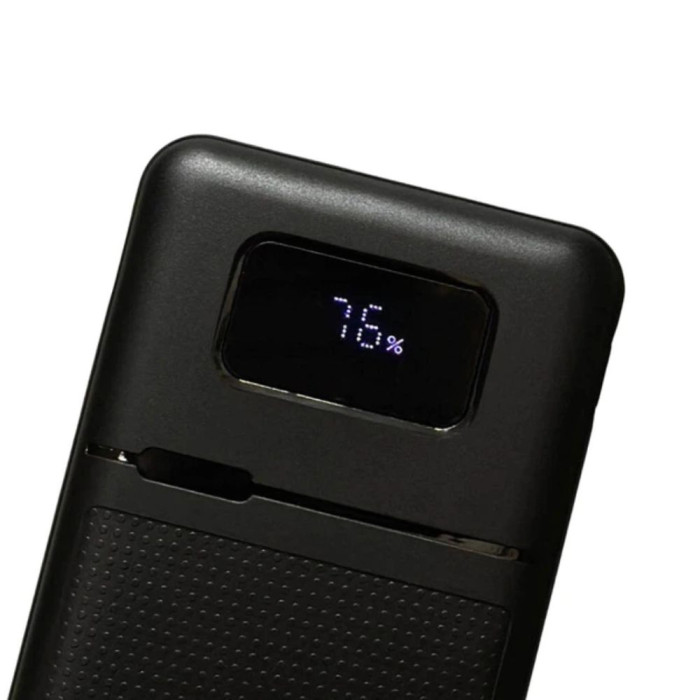 Зовнішній акумулятор WUW-Y163 (PD 22.5W quick charger ) 10 000 mAh black