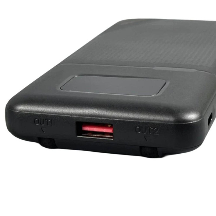 Зовнішній акумулятор WUW-Y163 (PD 22.5W quick charger ) 10 000 mAh black