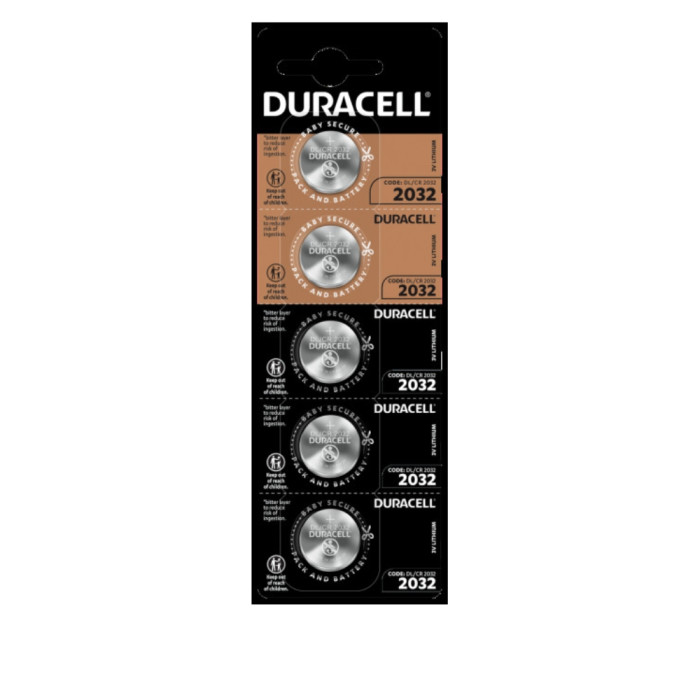 Батарейка Duracell CR2032 (5шт)