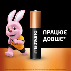 Батарейка Duracell Basic LR3/AAA (4шт)