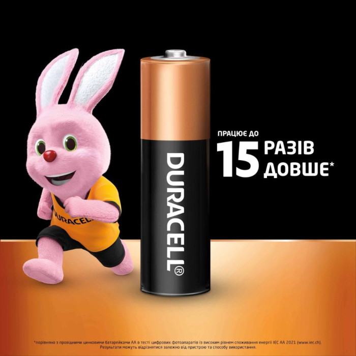 Батарейка Duracell Basic LR6/AA (4шт)