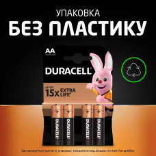 Батарейка Duracell Basic LR6/AA (4шт)