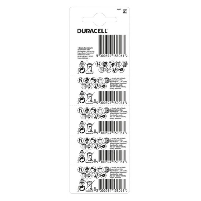 Батарейка Duracell LR44/A76 (10шт)