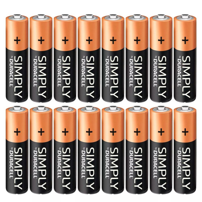 Батарейка Duracell Simply LR3/AAA (16шт)