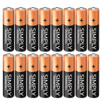 Батарейка Duracell Simply LR6/AA (16шт)
