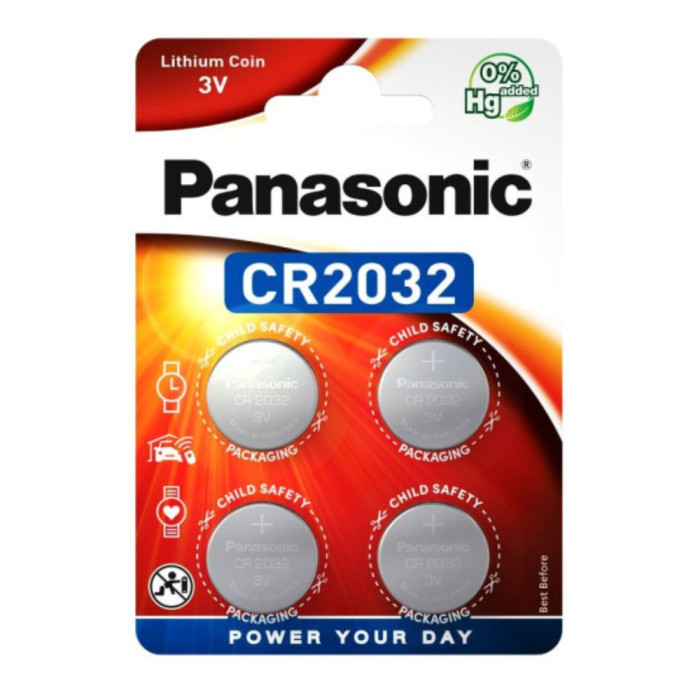 Батарейка Panasonic CR2032 (4шт)