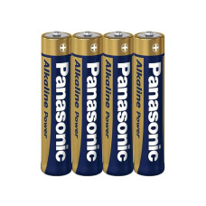 Батарейка Panasonic LR03/AAA Alkaline (4шт)