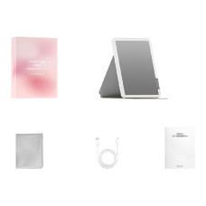 Дзеркало для макіяжу Xiaomi DOCO 11 " Daylight Portable Flat Mirror Pro White