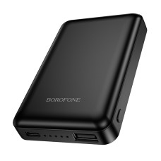 Зовнішній акумулятор BOROFONE BJ82 Dawn magnetic power bank(5000mAh) Black