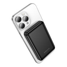 Зовнішній акумулятор BOROFONE BJ82 Dawn magnetic power bank(5000mAh) Black