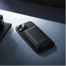 Зовнішній акумулятор BOROFONE BJ82 Dawn magnetic power bank(5000mAh) Black