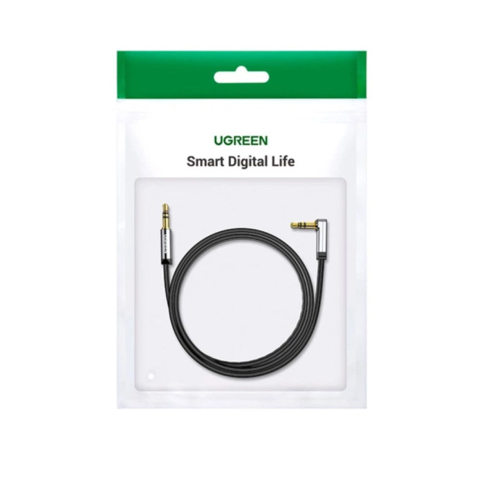 Аудіокабель UGREEN AV119 3.5mm Male to 3.5mm Male Cable 2m Black