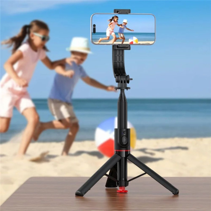 Селфі-монопод ACEFAST E42 supports automatic selfie stand opening, (105cm) Black