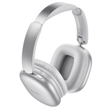 Бездротові накладні навушники HOCO W73 Graceful BT headphones(App) Silver