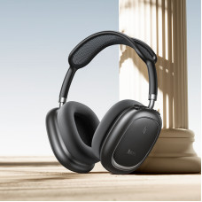 Бездротові накладні навушники HOCO W68 Calma ANC noise-canceling BT headphones(App) Metal Gray