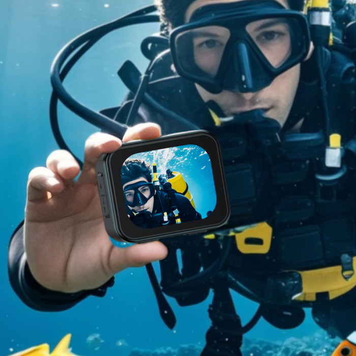Екшн-камера ACEFAST X1 4K Waterproof Action Camera Black