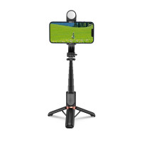 Селфі-трипод WIWU Mini Selfie Stick Wi-SE011 (with filled lights) Black