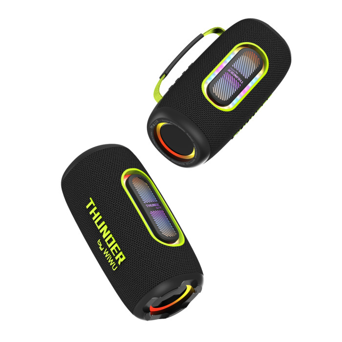 Портативна колонка WIWU 40W Thunder Wireless Speaker H7 Black