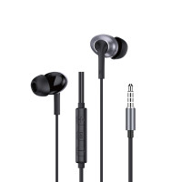 Навушники дротові WIWU EB317 Stereo Wired Earbuds (3.5mm) Black