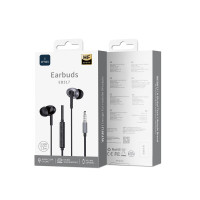 Навушники дротові WIWU EB317 Stereo Wired Earbuds (3.5mm) Black