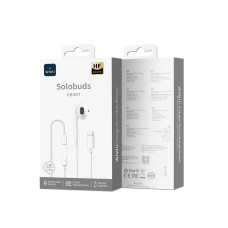 Навушники дротові WIWU EB307 Solobuds Wired Earbuds (Type-C) White