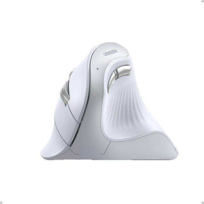 Маніпулятор миша бездротова UGREEN MU008 Multi-mode Vertical Mouse White