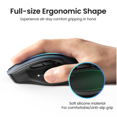 Маніпулятор миша бездротова UGREEN MU006 Ergonomic Wireless Mouse Red