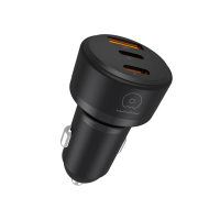Автомобільний зарядний пристрій WUW-C244 USB20W+PD20W+PD15W black