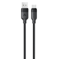 Кабель ACEFAST C16-04, USB to Type-C, 3A, 1.2m ,TPE, TPU connectors, Black